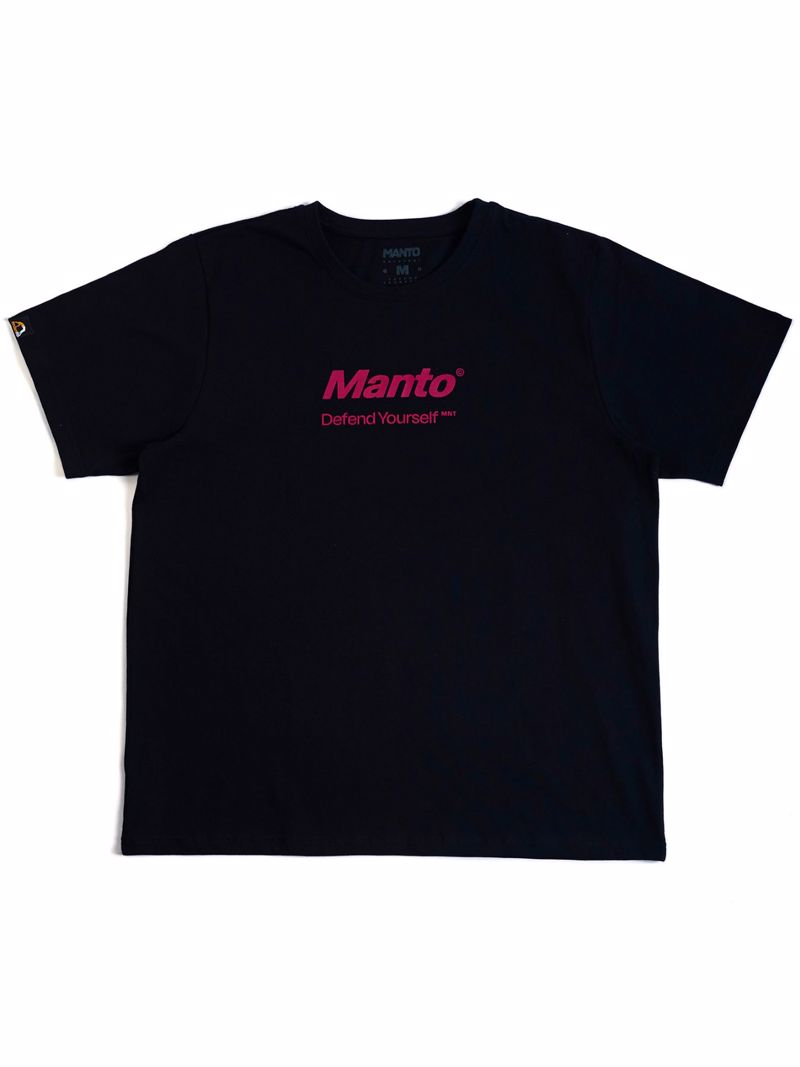 MANTO defend 23 oversize tshirt-  black